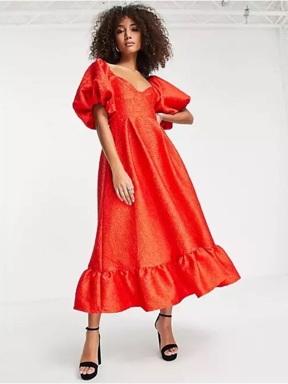 Sister Jane Grandma Rose Midi Dress